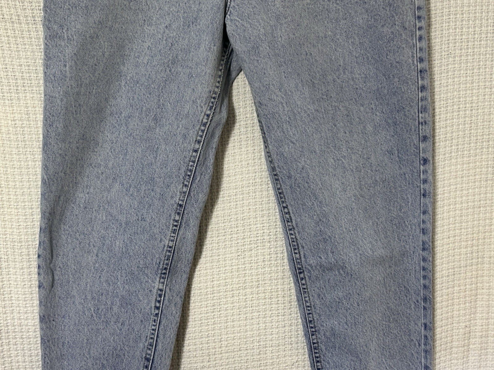 Vintage 80s 90s Stone Washed High Waisted Tapered Leg Lee Mom Jeans 16 18 Womens