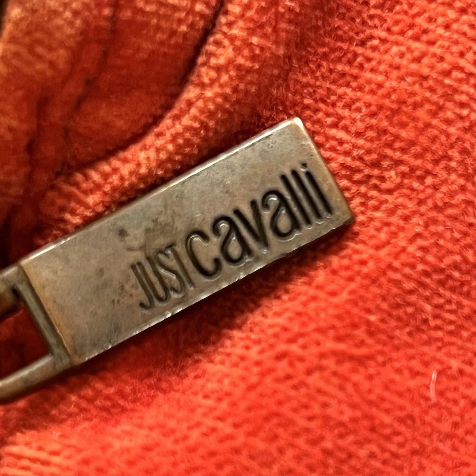 Roberto Cavalli (Just Cavalli ) Orange Buttoned Naval Jacket AW 2006 Collection