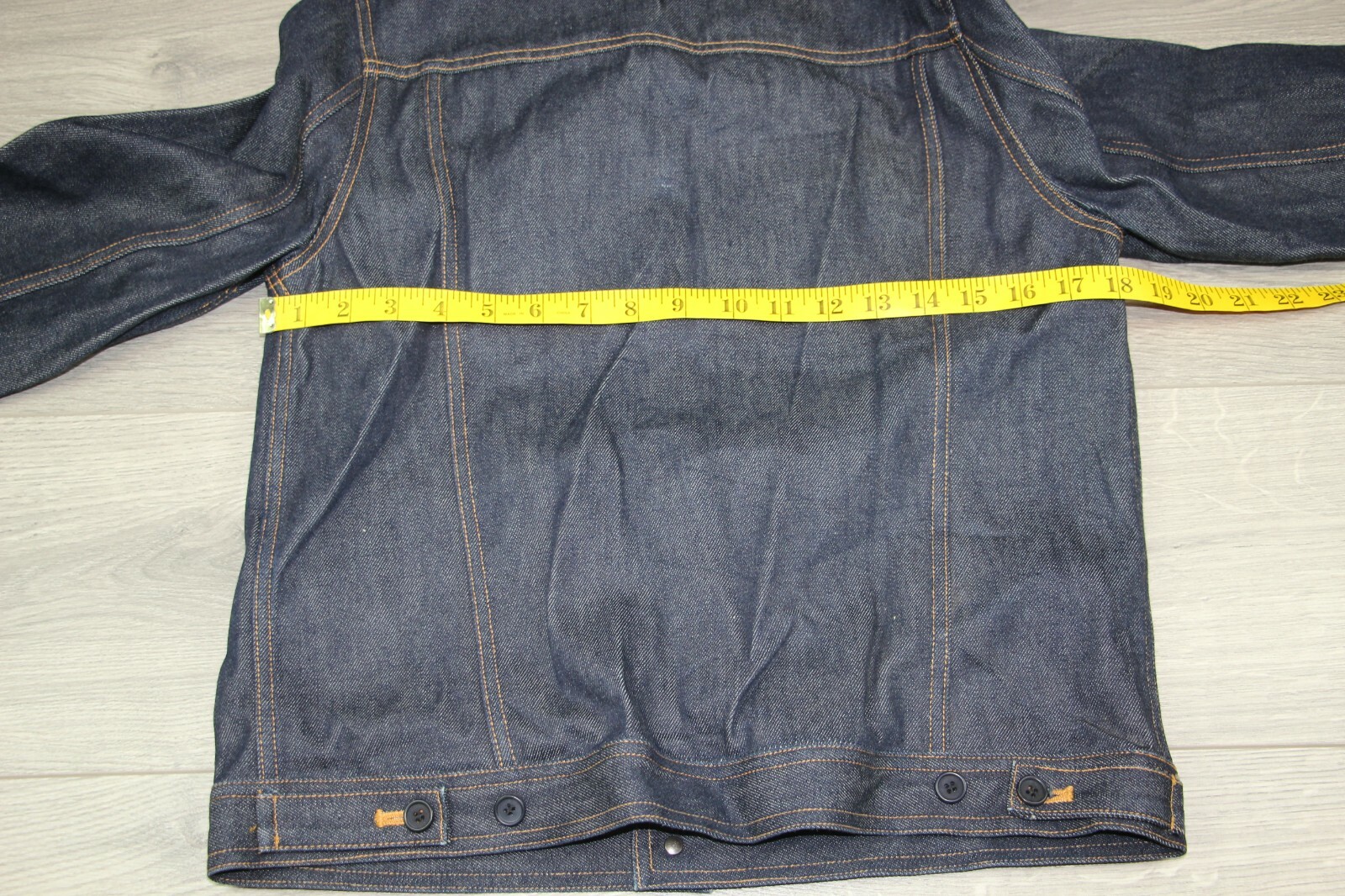 Bulle de Savon womens Jeans navy blue Japan Denim JACKET Size M
