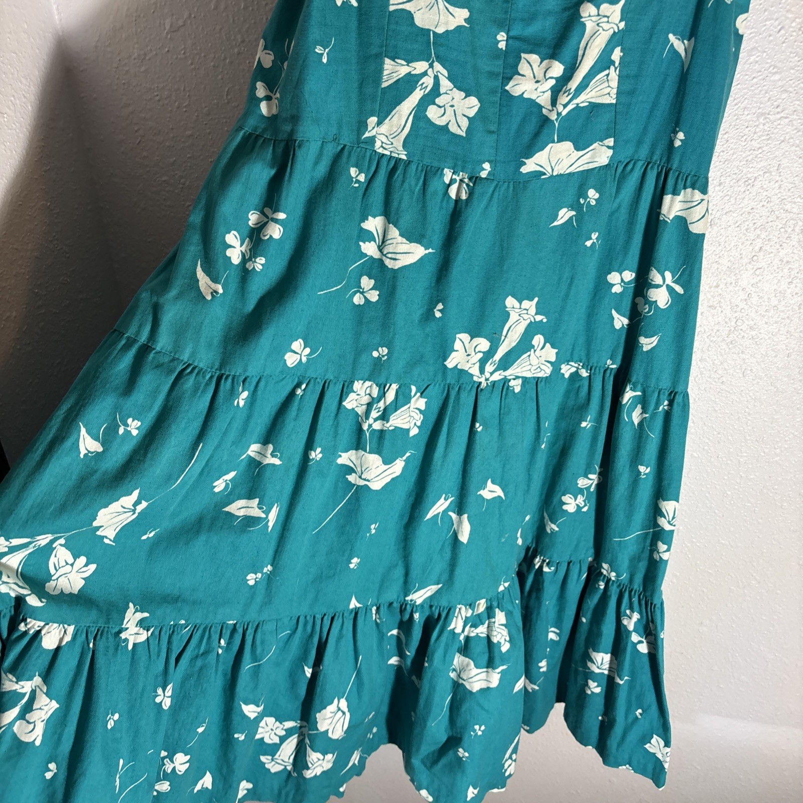 Vintage Dash About Dress Floral Hawaiian Pin Up Housewife Fit & Flare Size 18