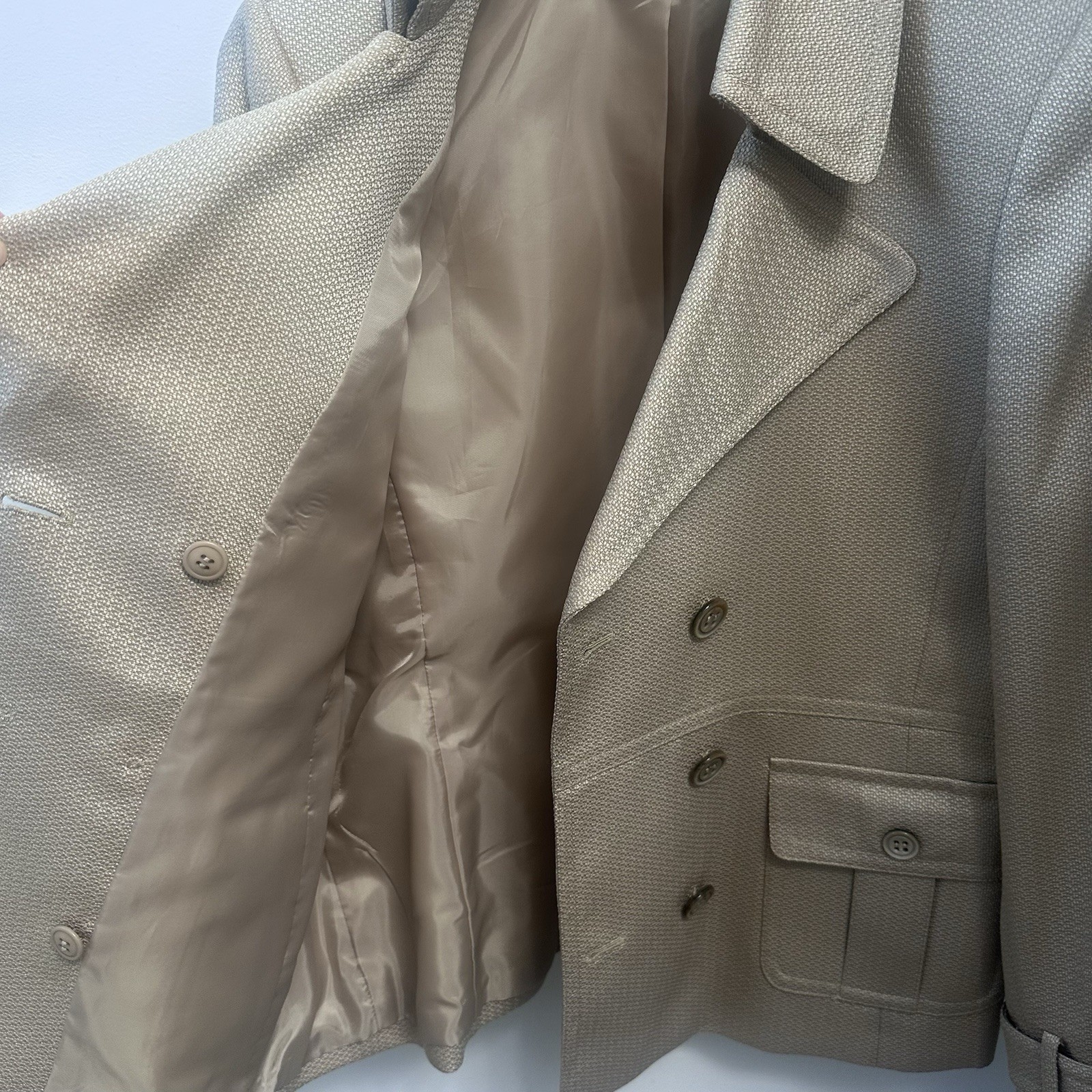 Vintage Y2K Tahari Arthur S. Levine Double Breasted Blazer Jacket Women’s 10
