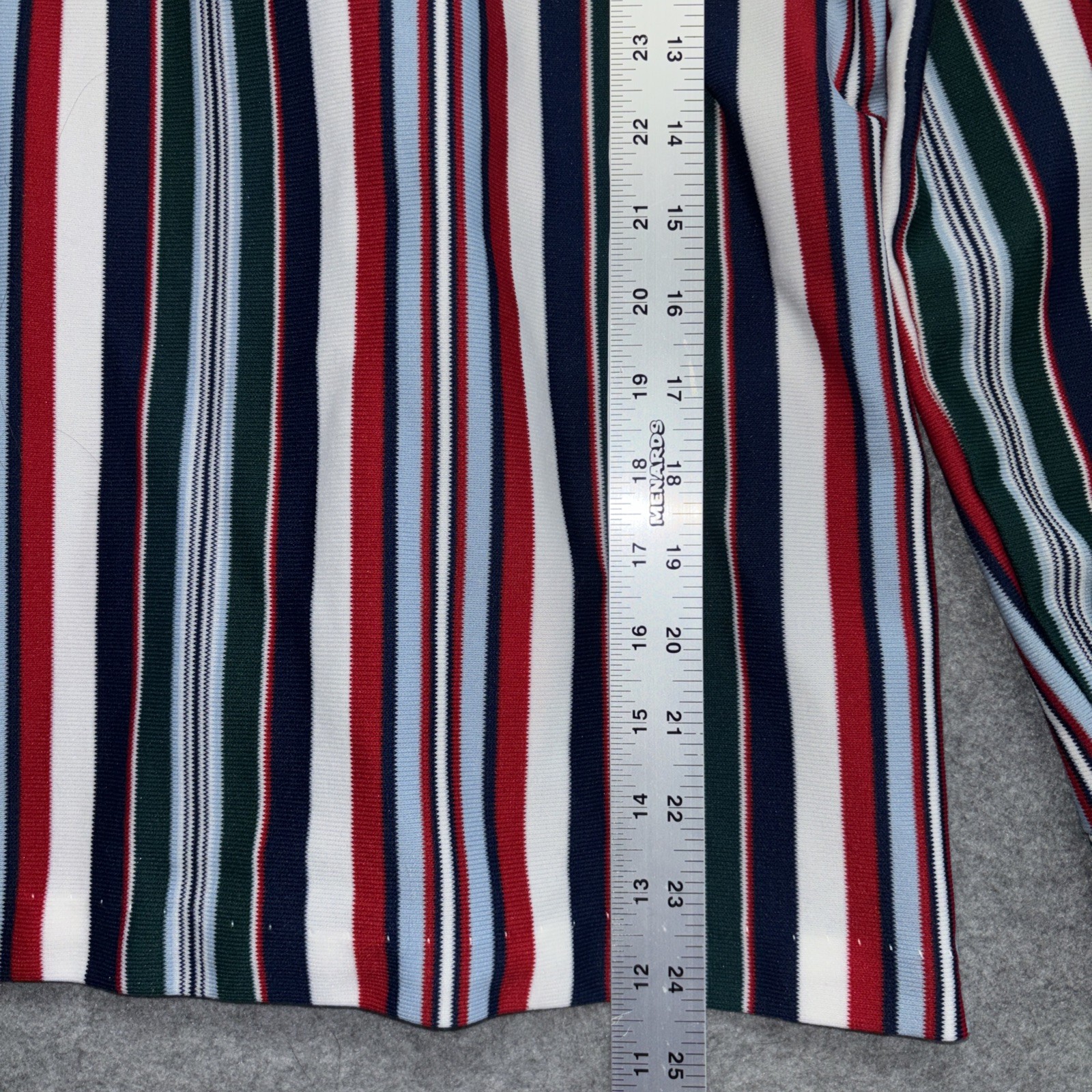 Vtg Womens Shirt S Polyester Smock Top Wing Collar Groovy 60s70s Patch Pockets