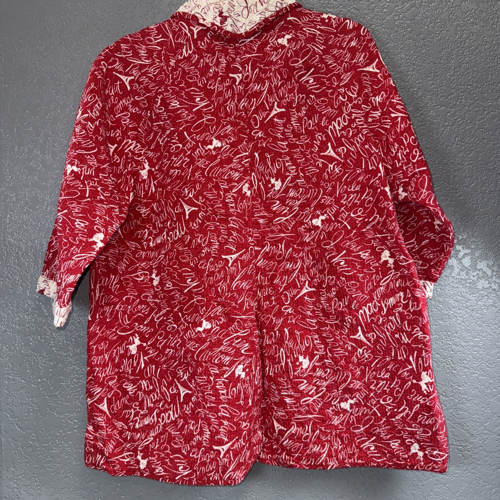 Vintage Red, White Rothley Quilted Jacket 1960’s Or 1970’s???
