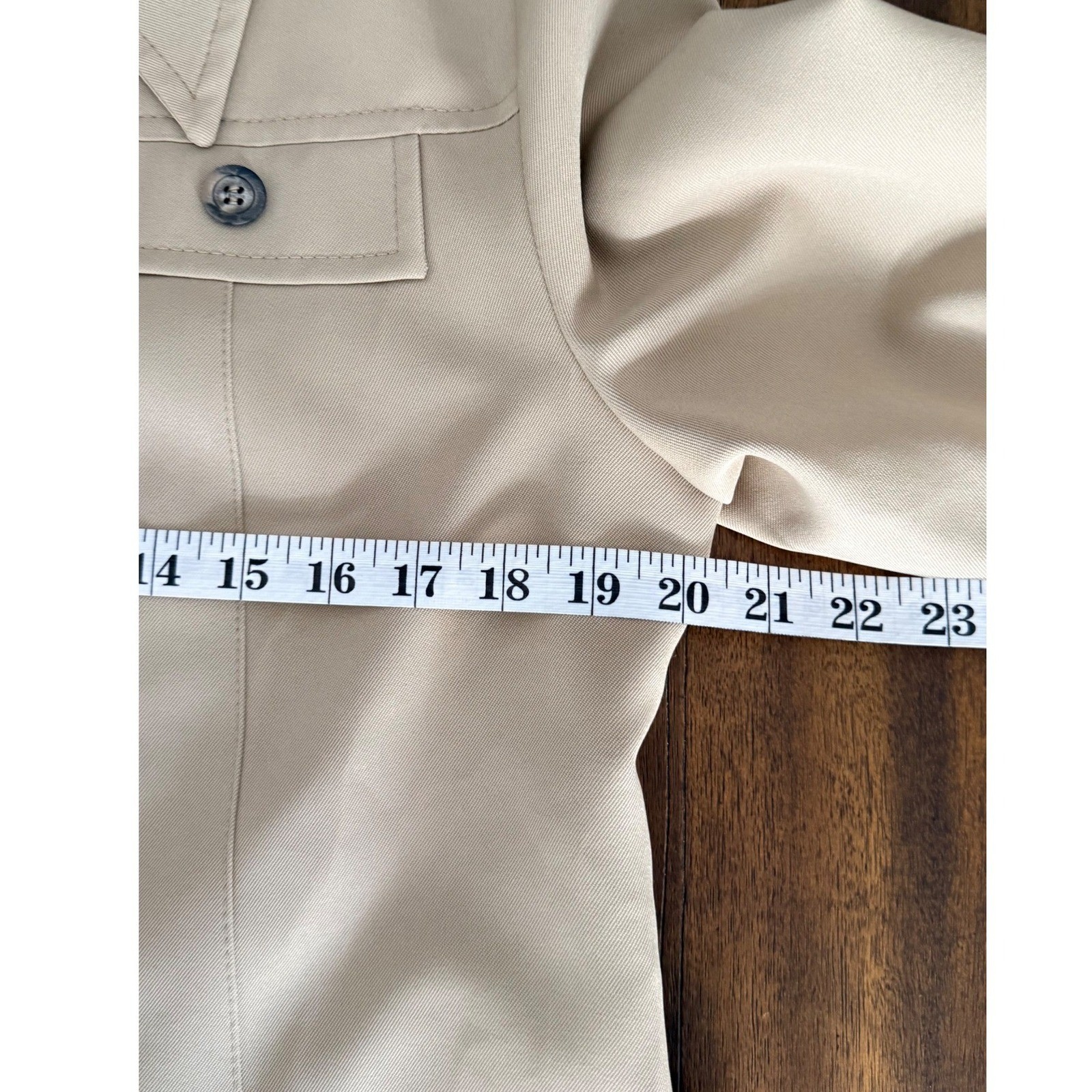 Vintage 70s Style Tan Beige Longline Belted Trench Coat Duster Jacket Womens