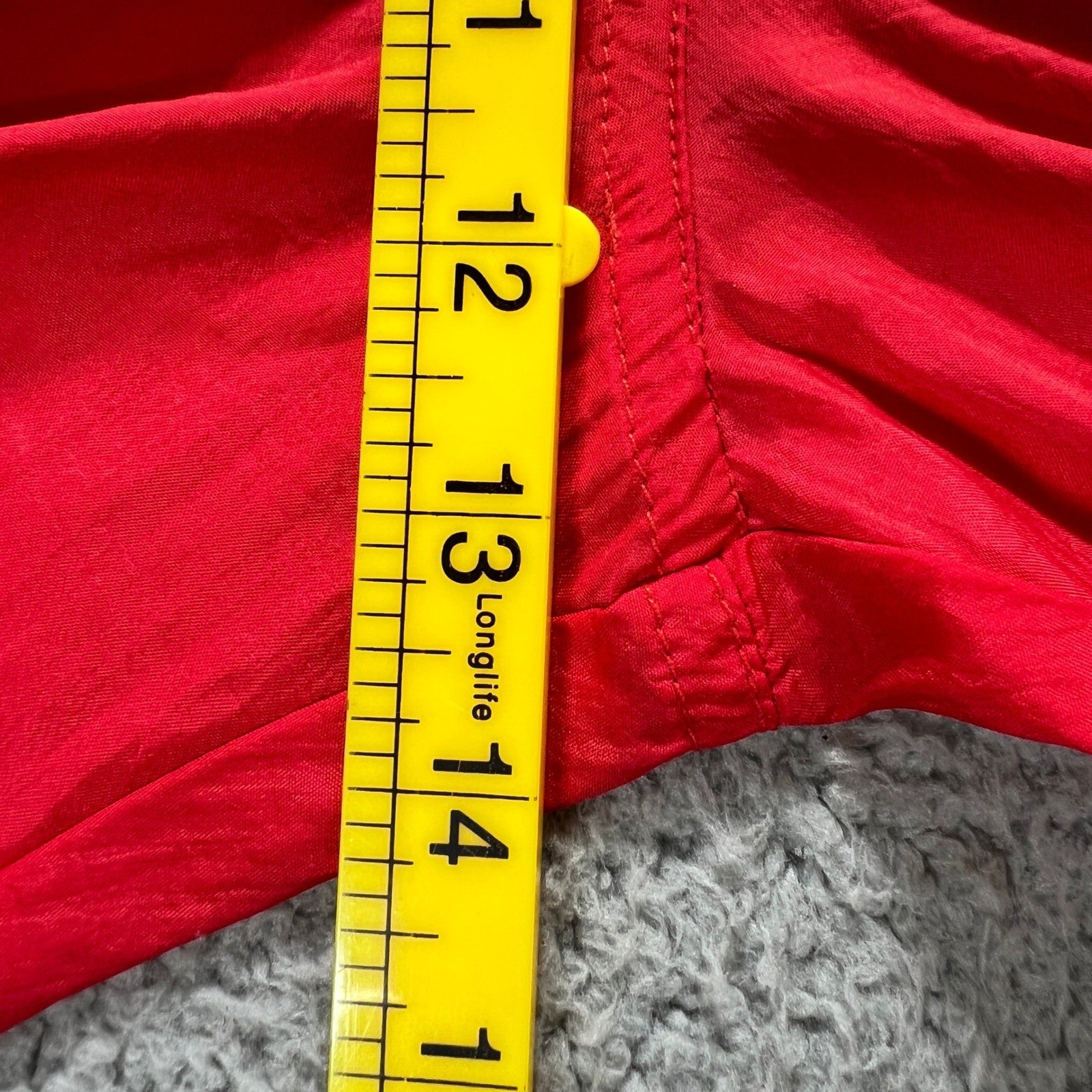 Guess Sport Track Pants Junior Small Red Nylon Vintage 90s Windbreaker NWT