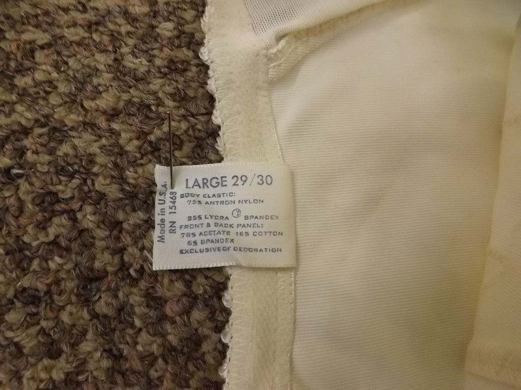 Sexy Girly Pin Up Vtg 50s 60s NEW NOS Open Bottom Garters Girdle L 29/30 Shaper