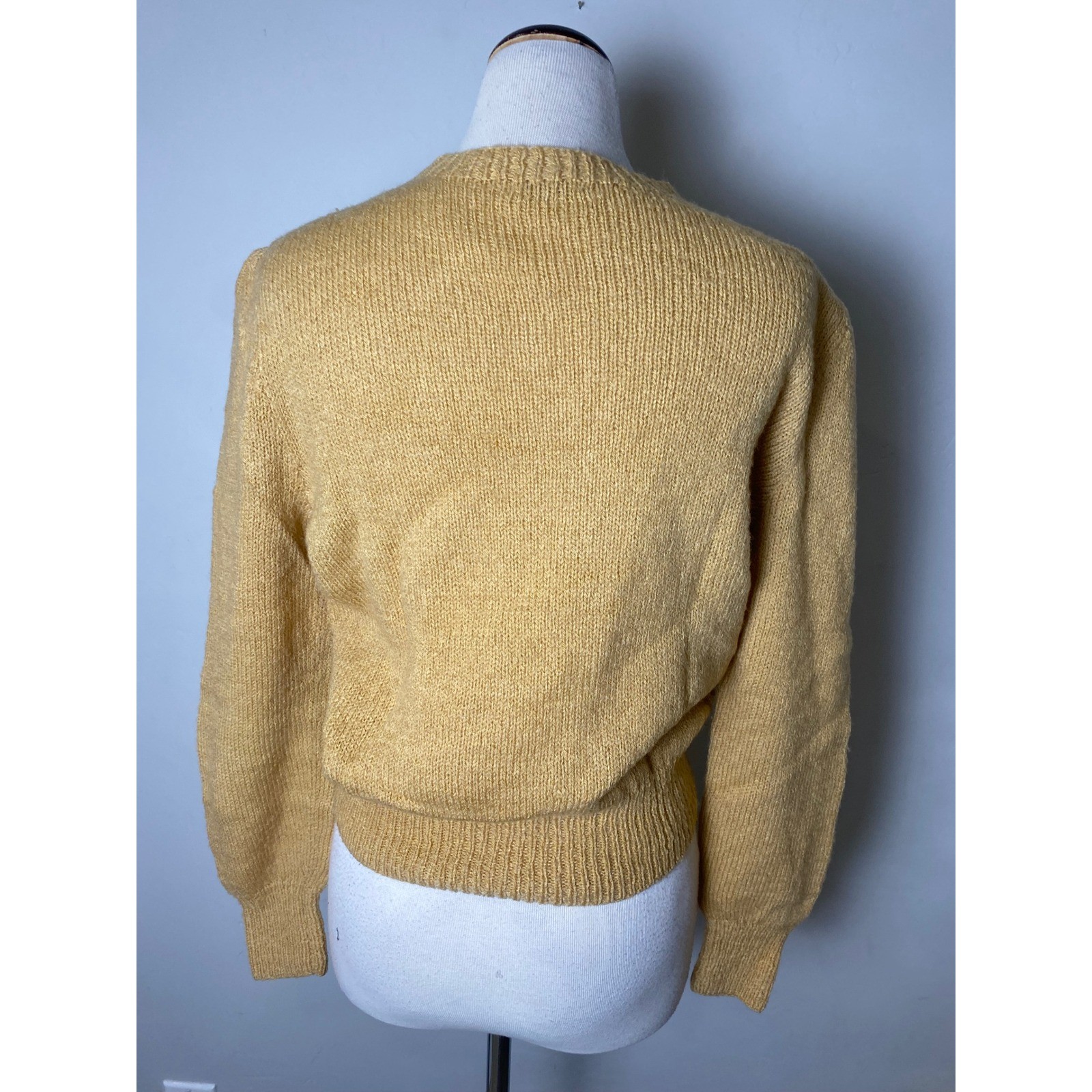 Vintage 60’s/70s Rietta of Denmark Angora Wool Sweater Grannycore Cottage Core S