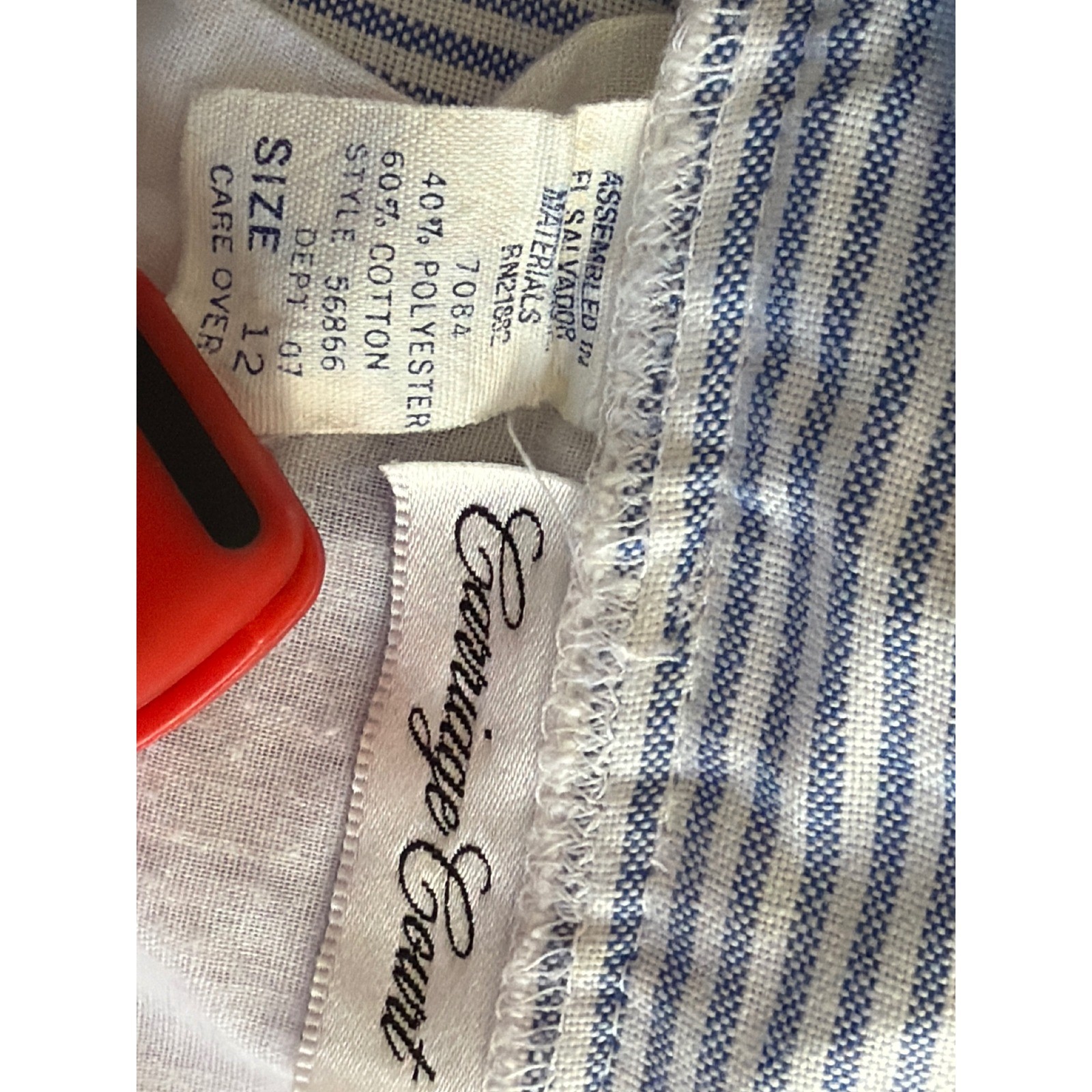 Vintage Carriage Court Pinstripe Pants Coastal Preppy Academic Office Wear Retro