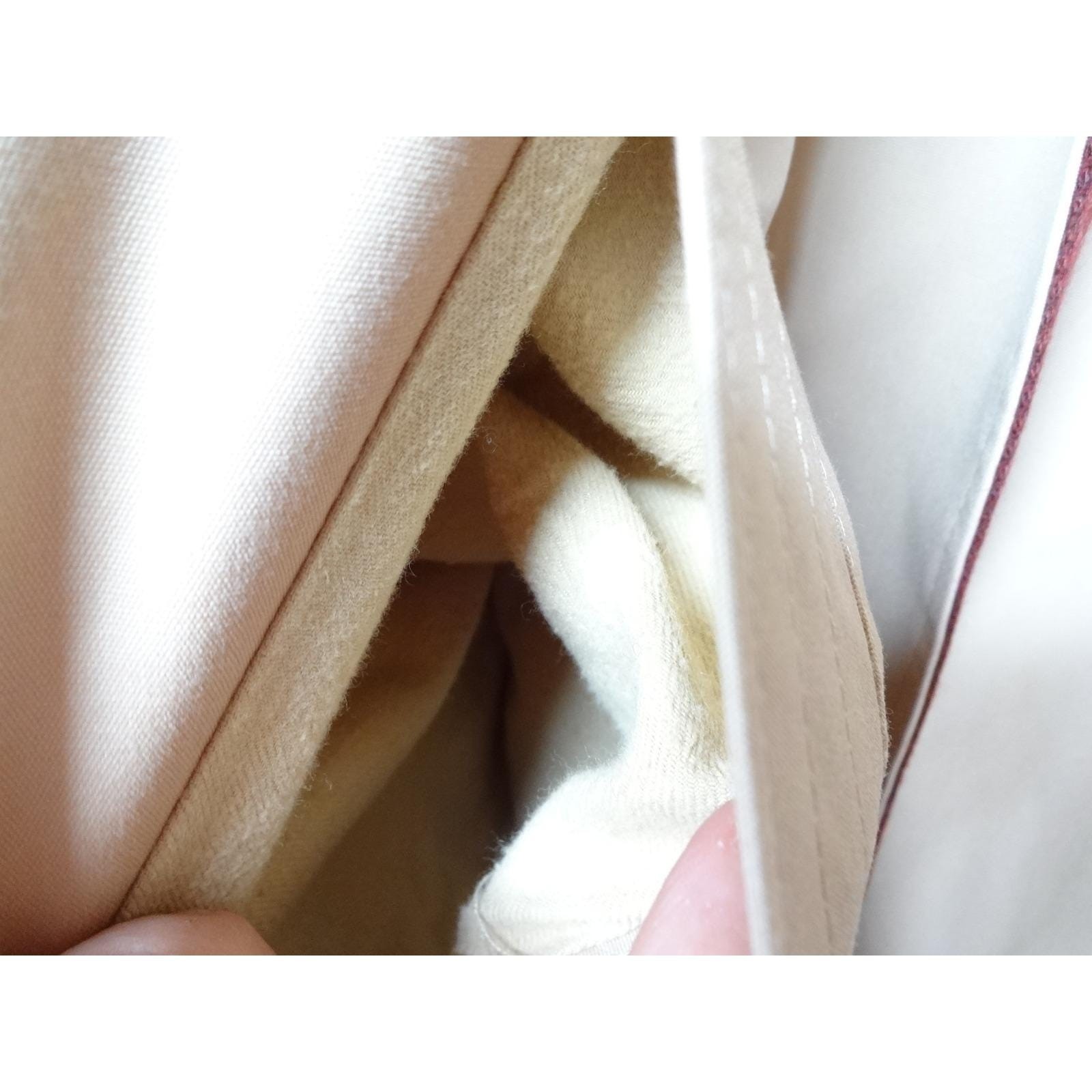 VTG Etienne Aigner Crop Trench Coat L Tan Burgundy Hood Belted Jacket and Gloves