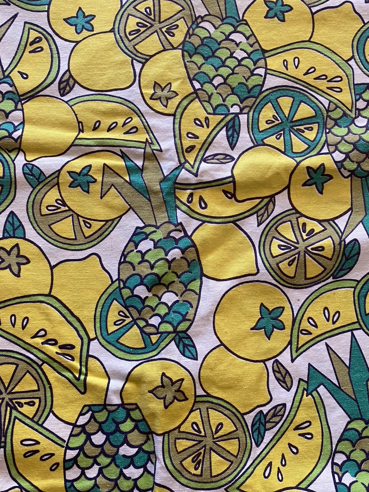 Vintage 60s-70s Dress Mod Retro Hippie Gidget Handmade Lemon Lime