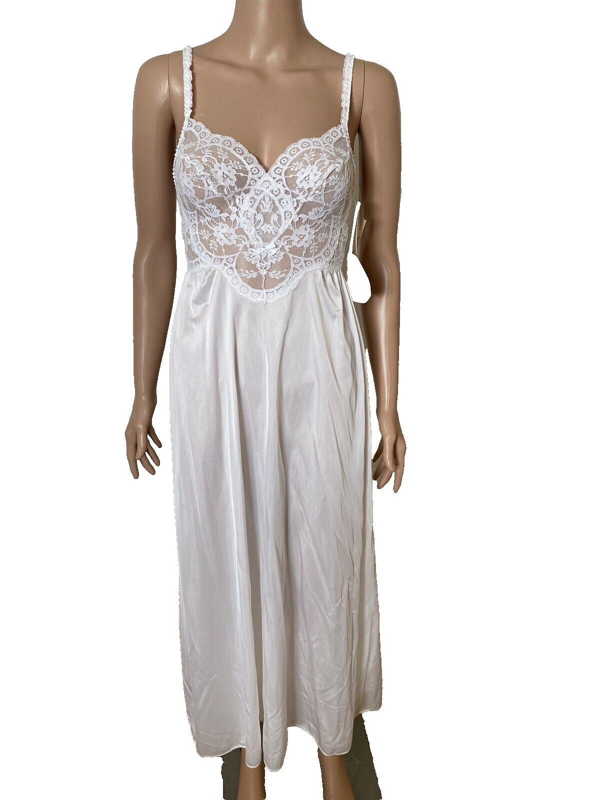 NWT OLGA White 91360 Small Nightgown New with Tags