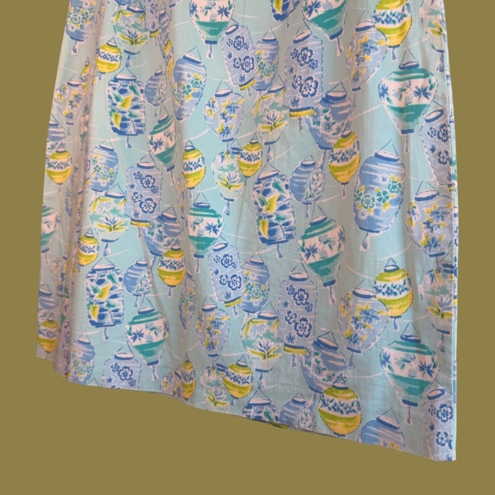 Vintage 90’s Logic Paper Lantern Mini Skirt