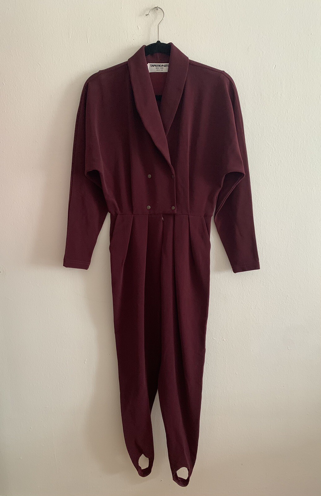 Vintage Tape Measure Jumpsuit