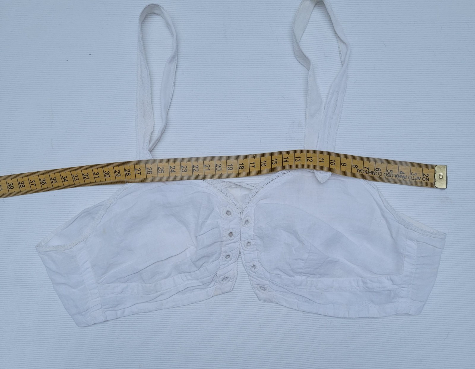 Rare German Cotton Bra „Kleanthis” Label Deutsches Reichs Patent 1910 1920