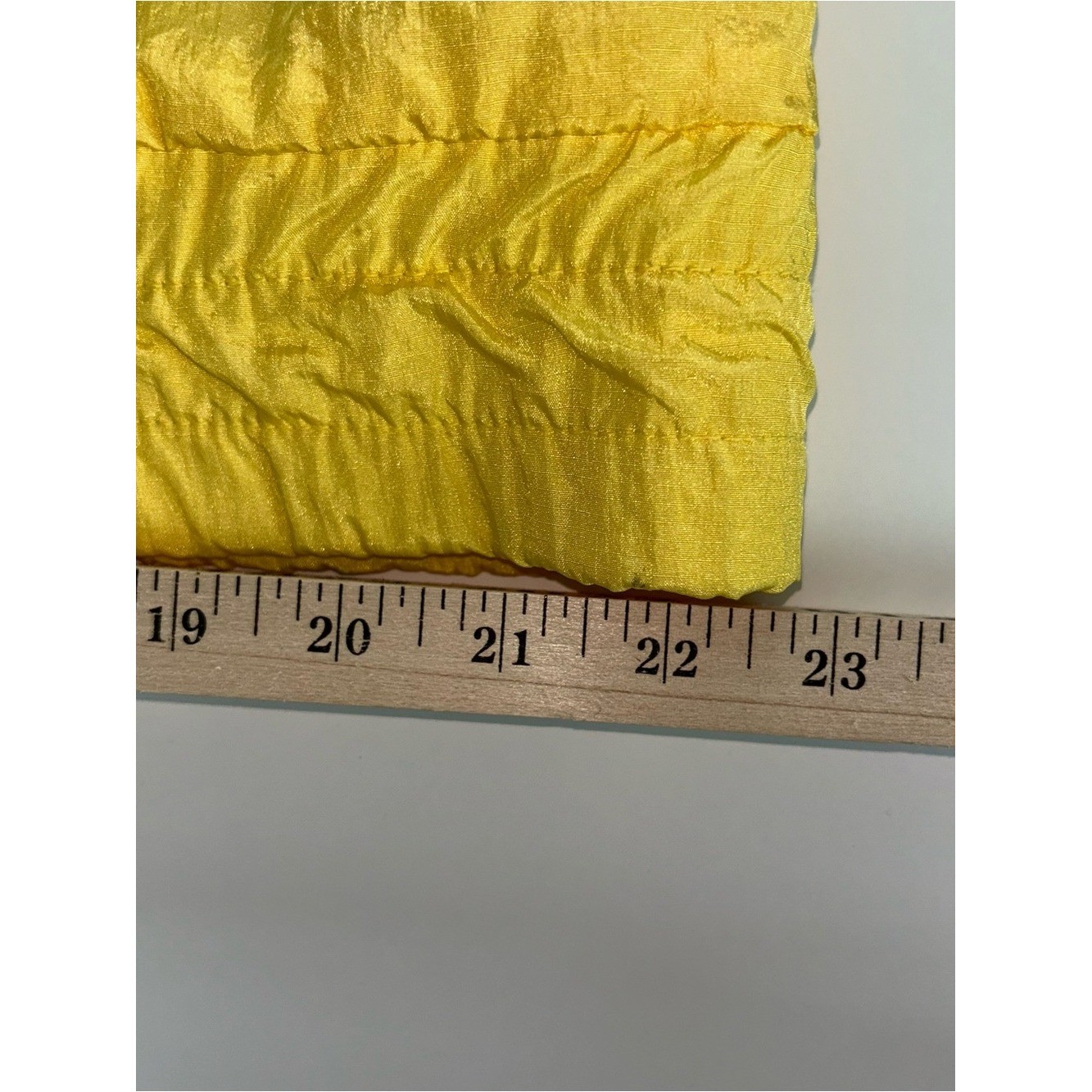 Vintage 90s Kristen Blake Yellow Windbreaker ILGWU Union Made USA Jacket S
