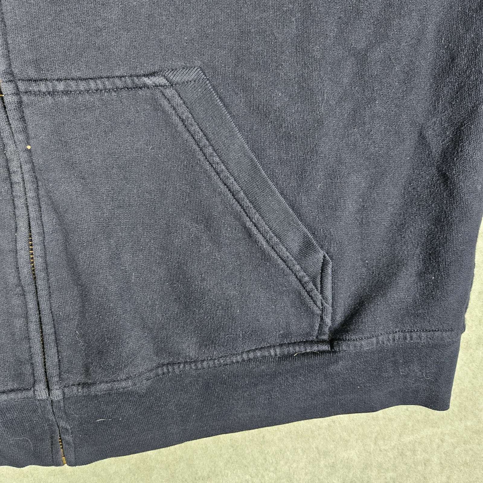 Lauren Jeans Co. Ralph Lauren Women’s Navy Full Zip Hoodie Sweatshirt Size L