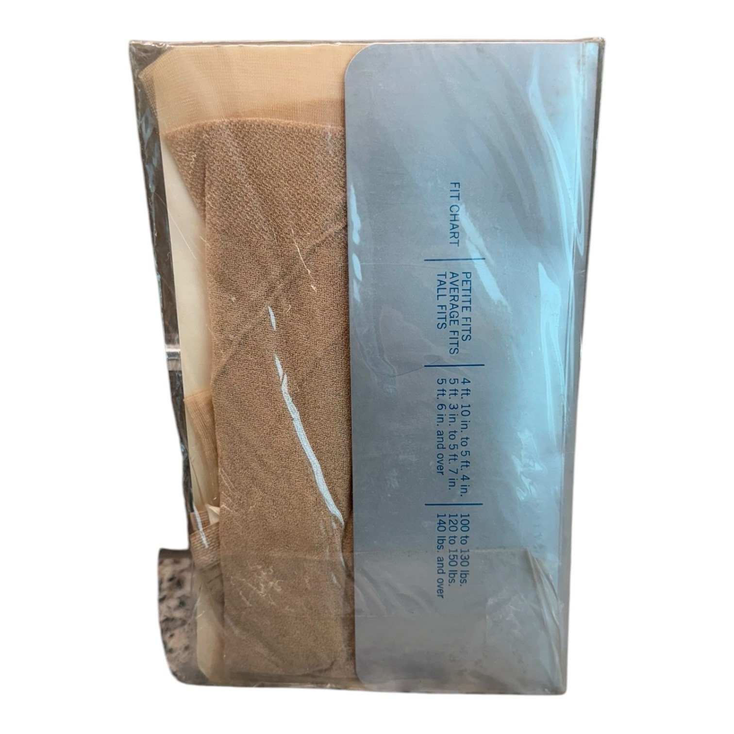 Vintage Berkshire 100% Stretch nylon Pantyhose Beige Frost Average 5-3”-5’7”