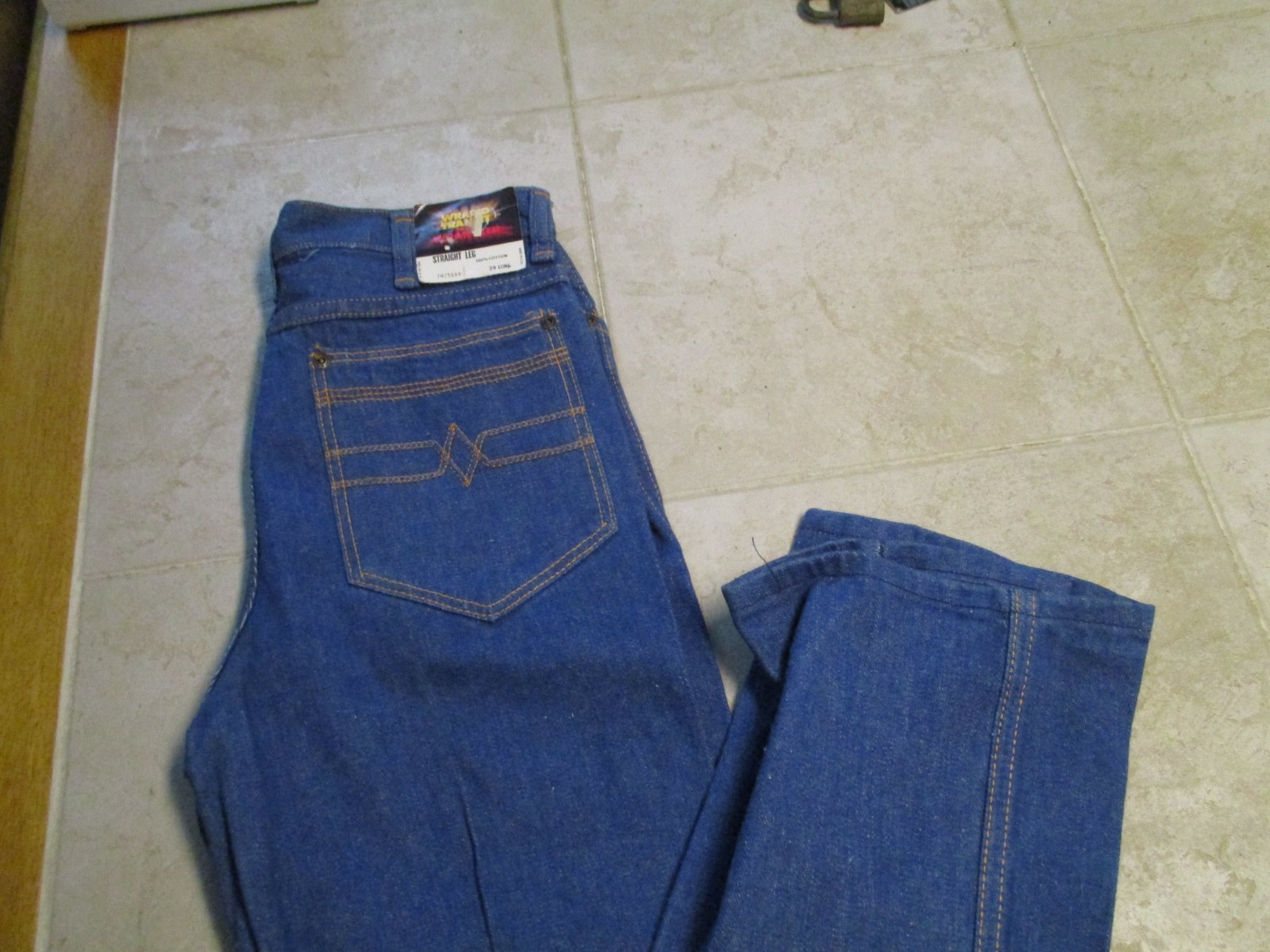 VTG Wrangler Wrapid Transit Womens Straight Leg Jeans 29 34 Deadstock NOS USA