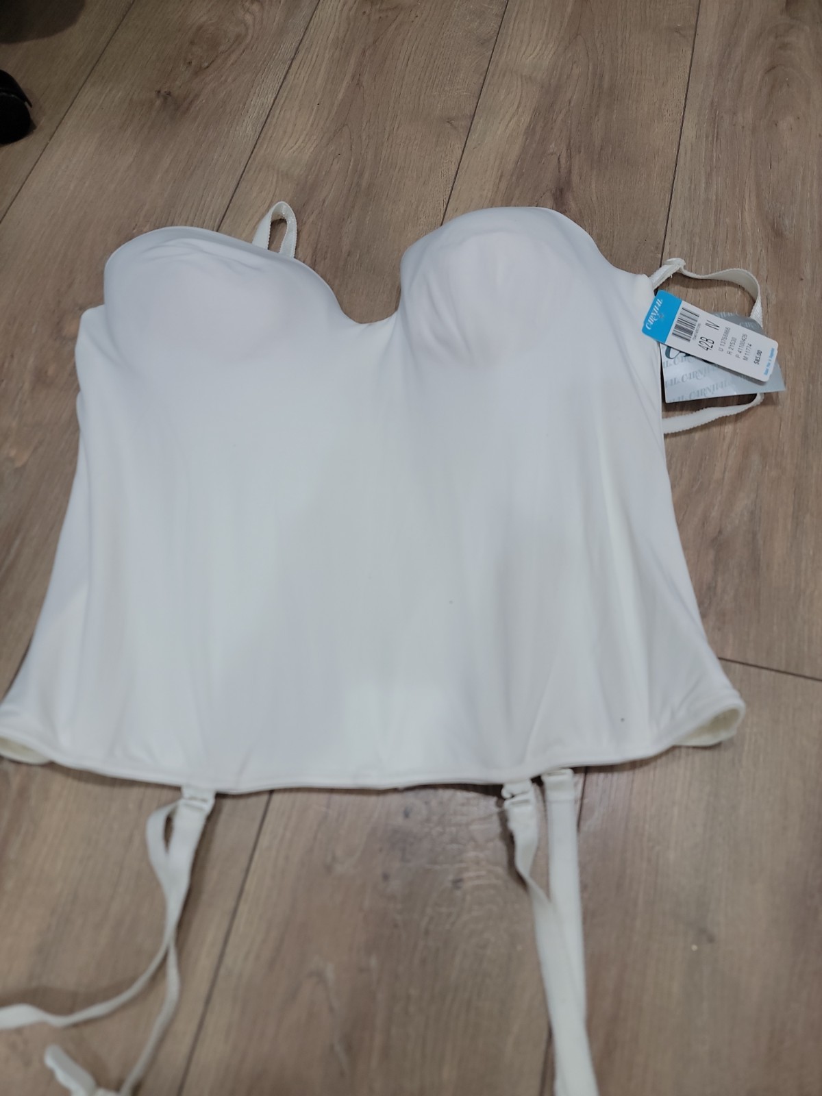Lot of 10 Vintage Bridal Bustiers Longline Bras White Ivory Mixed Sizes New #2
