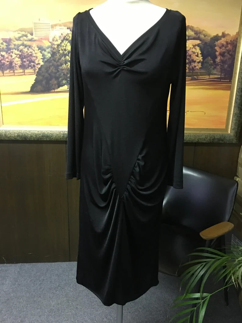 Women’s, little black dress | Jersey knit dress | dinner dress