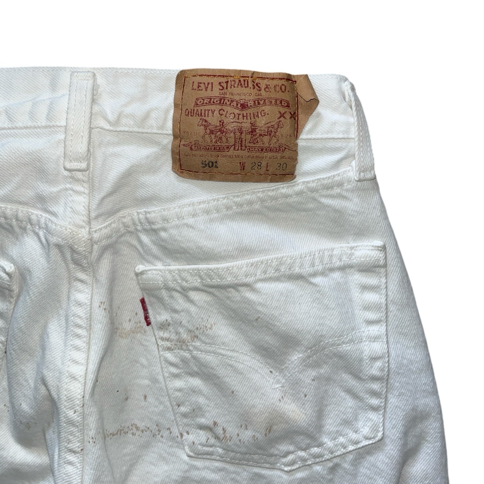 Vintage 1995 LEVI’S 501 DENIM JEANS MADE IN USA WOMEN’S