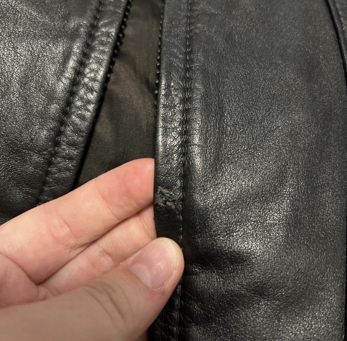 Vintage 1970’s Wilson Suede & Leather fitted cropped jacket