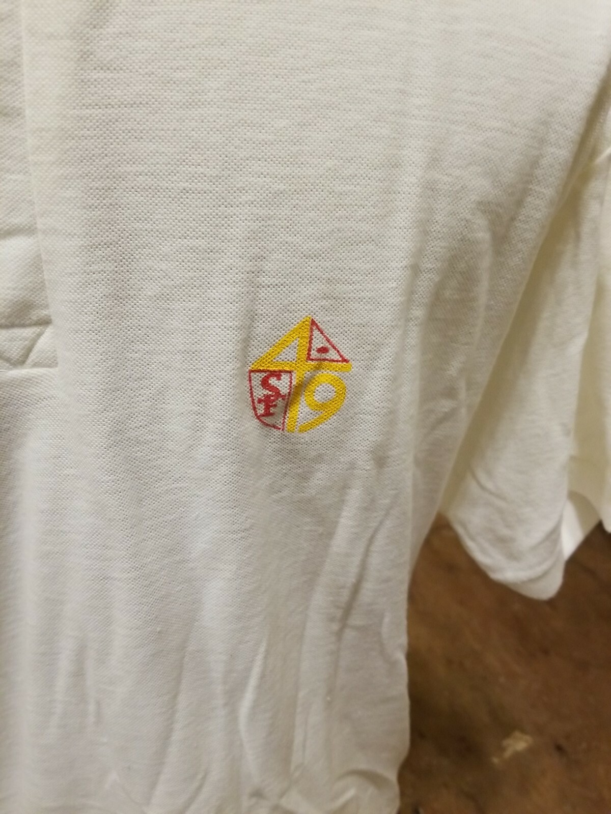 Vintage coach issue shirt with 49er logo