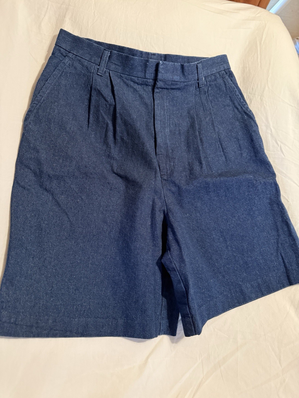 Women’s Vintage Chic Size 14 W30 inseam 8 Usa Dark Mom Jorts Shorts