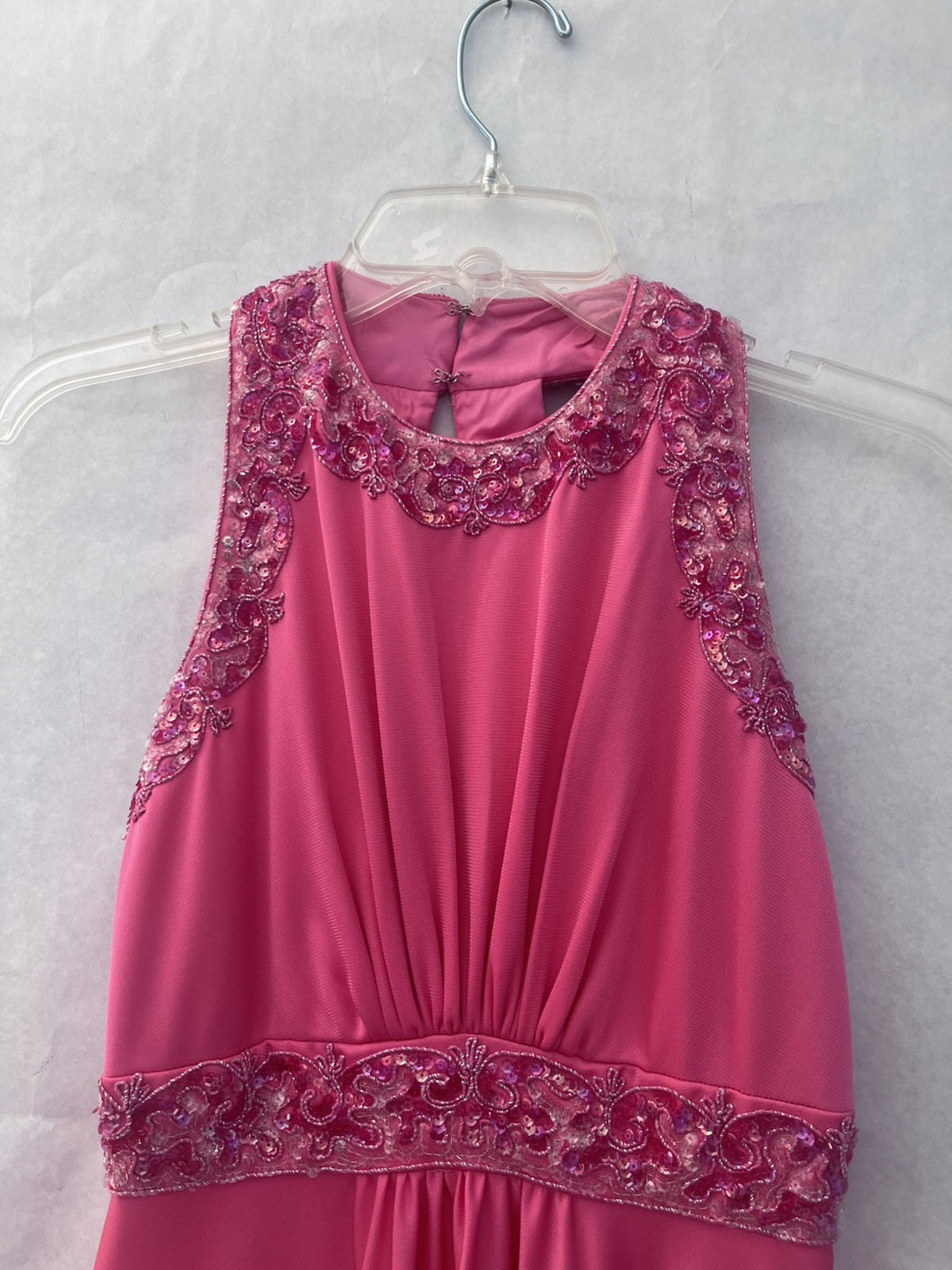 International Ladies Garment Workers Union VINTAGE DRESS WOMENS Pink Formal Sz 6