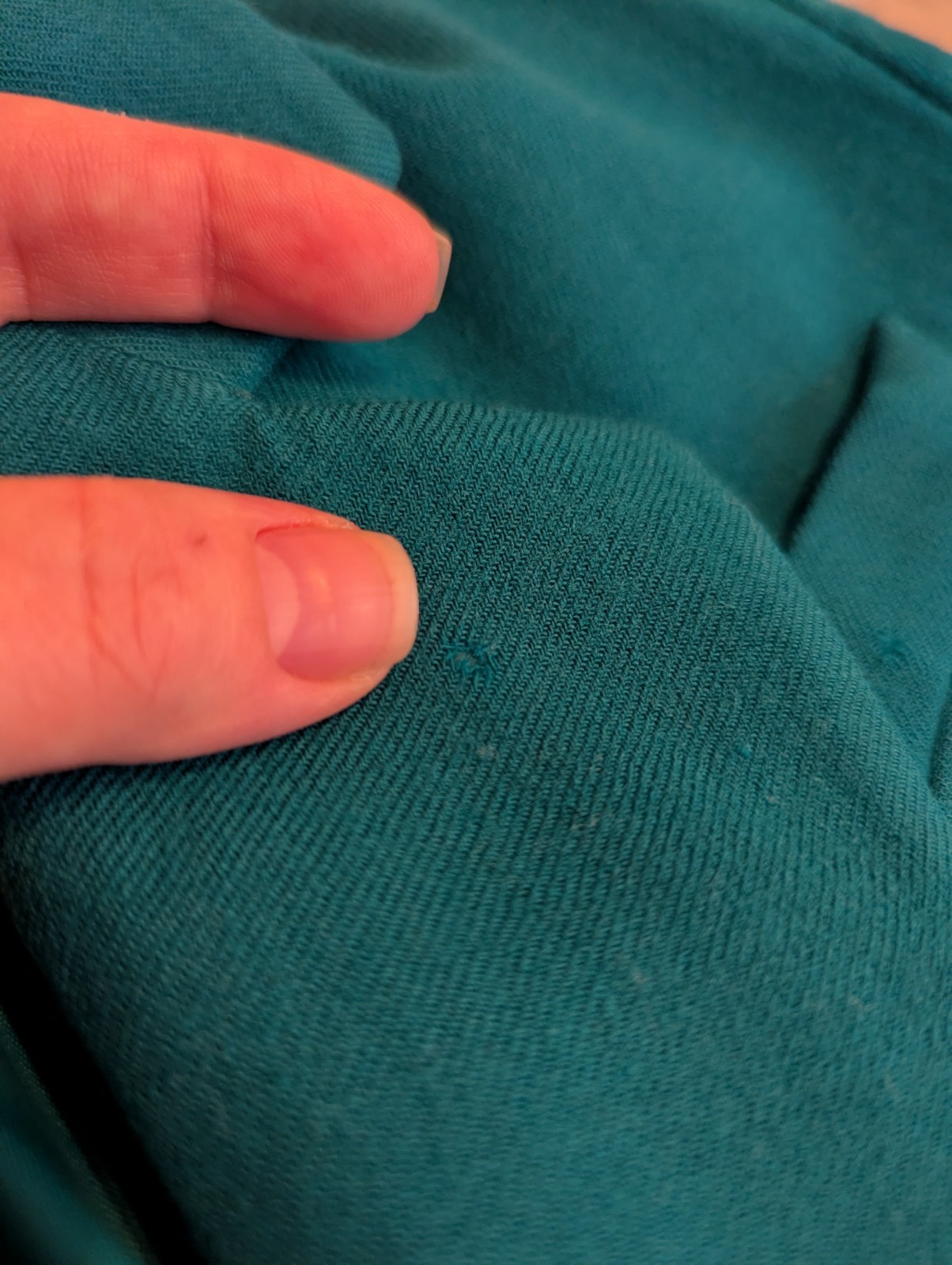 Vintage 1980s Saville Teal 100% Wool Blazer Jacket Button Up Medium Large