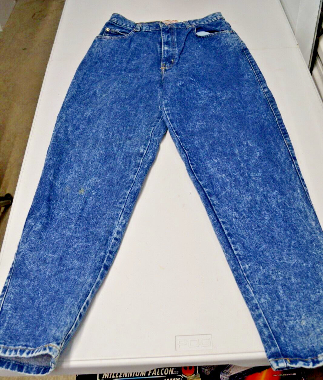 Vintage 80s Sassoon Modern Basics Women’s Jeans with Original Details, Size 14