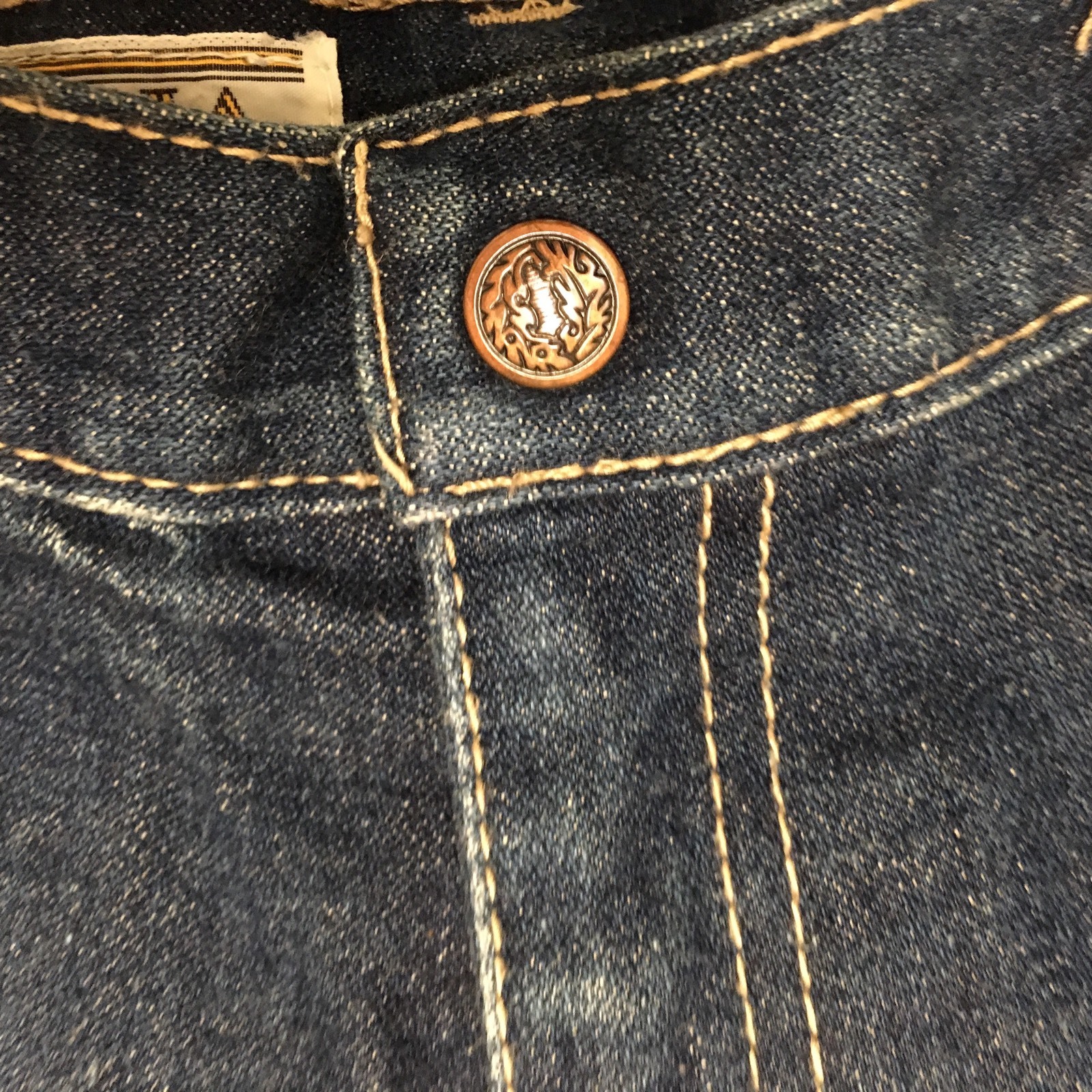 Vintage High Waist Marsala Fine Fashion Sports Wear Jeans 7/8 27″ Waist