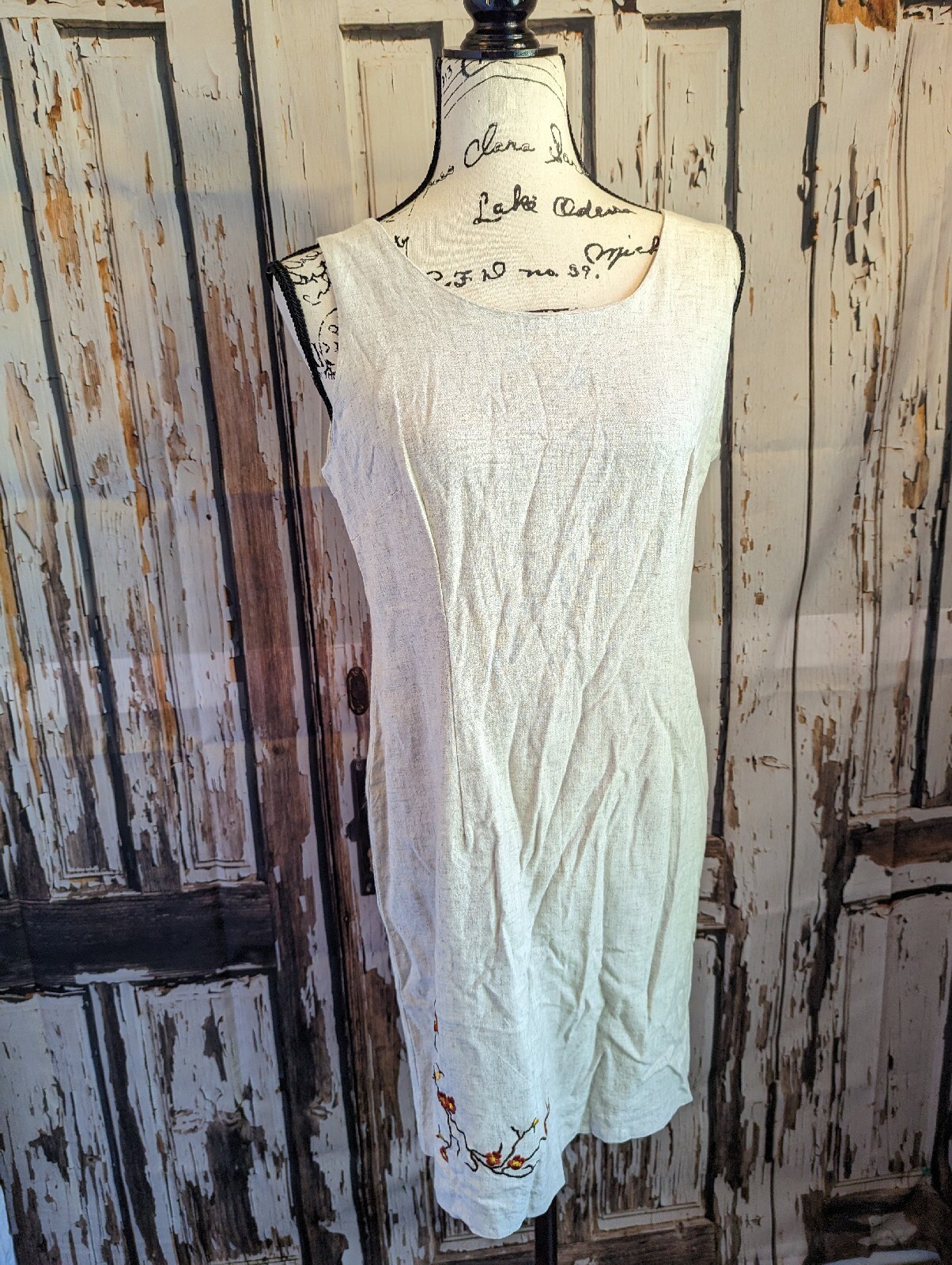 Vintage Allison -Che Linen Dress