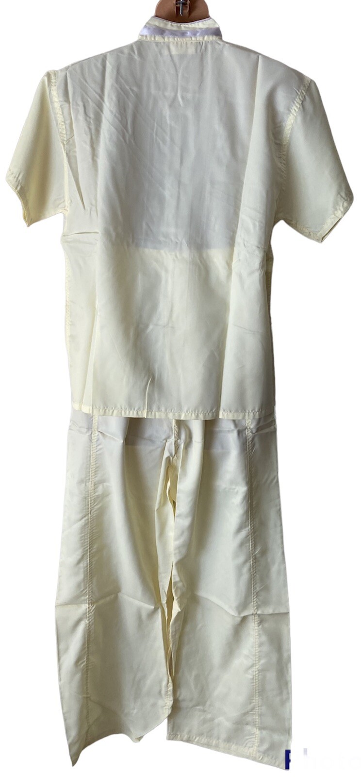 Miss Hollywood Original Label Sleep Button Down Vintage 2 Piece Pajama Set SZ 36
