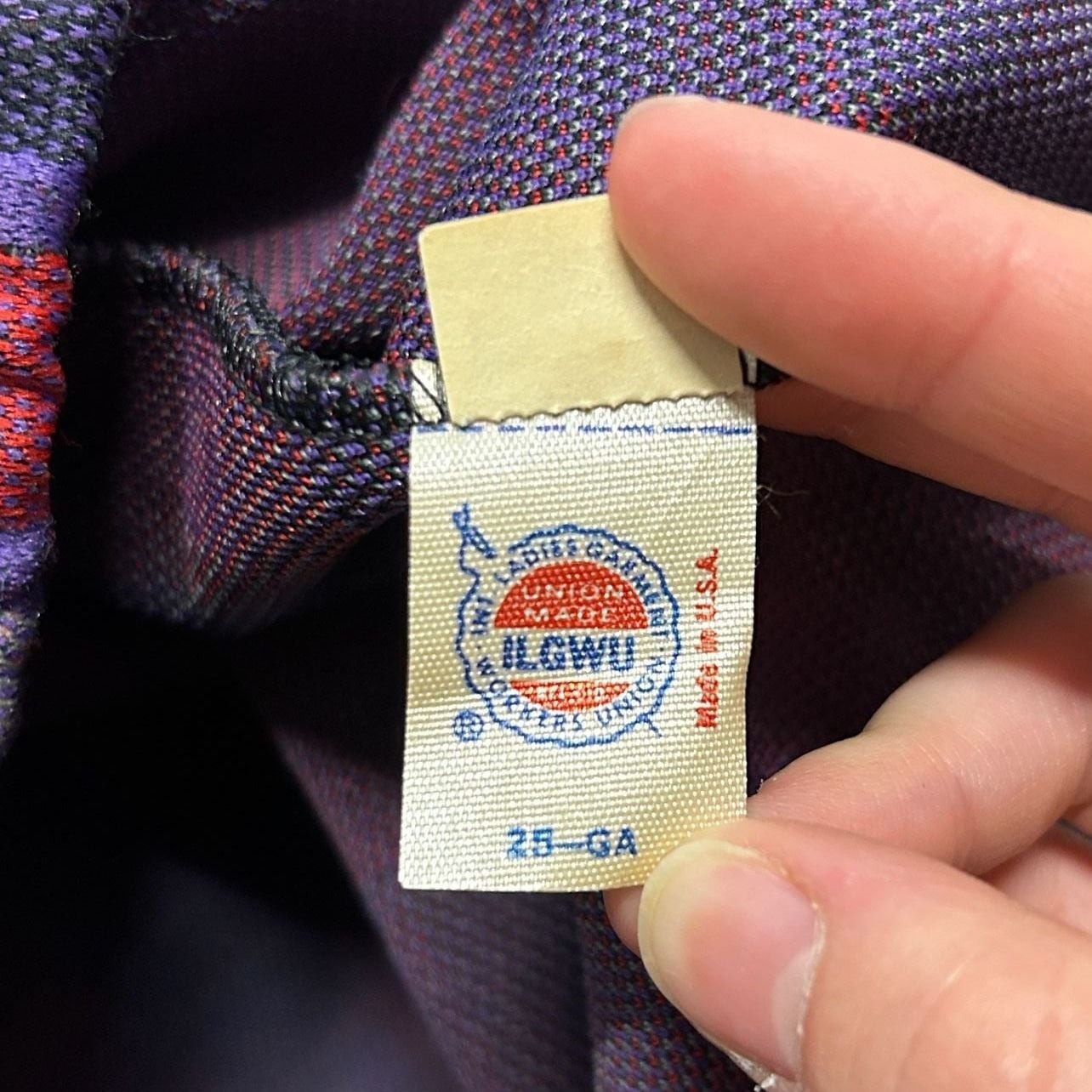 Vintage 80s Union Made Women’s Plaid Blazer and Skirt Two-Piece Set