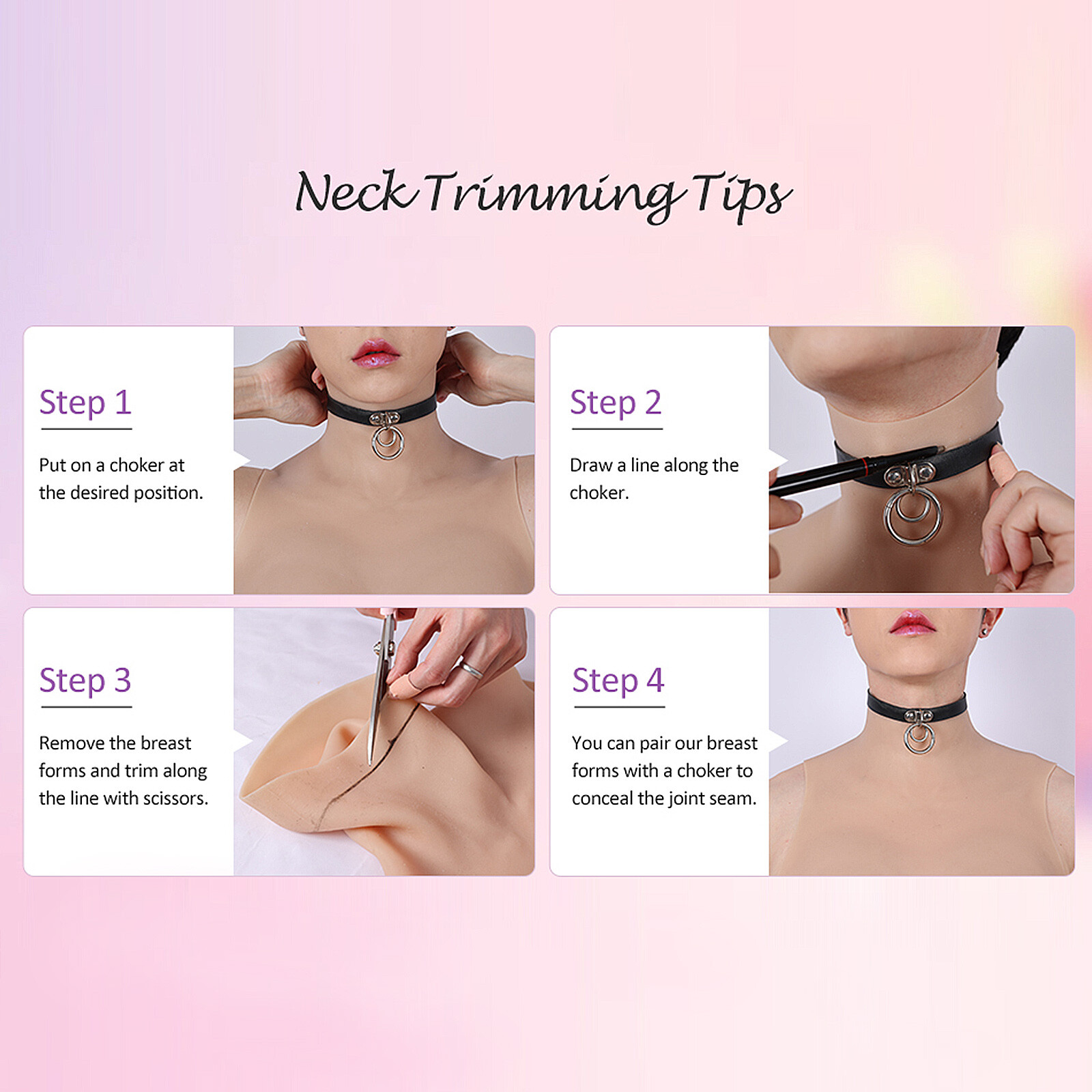 Roanyer Silicone G H Cup Breast Forms for Drag Queen Fake Boob Breastplate