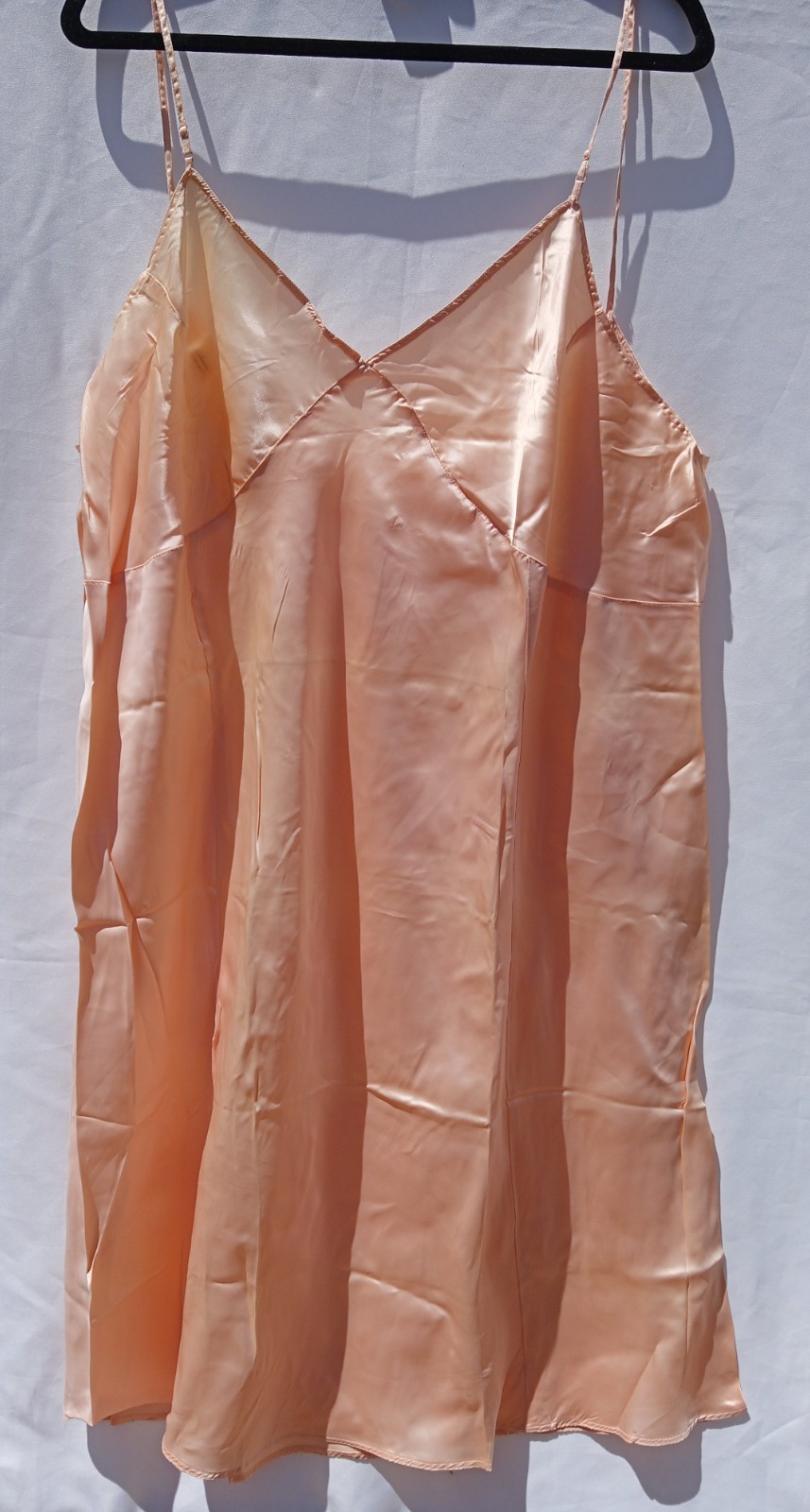 Celanese Rayon Satin 50 Dress Slip (FLAW)