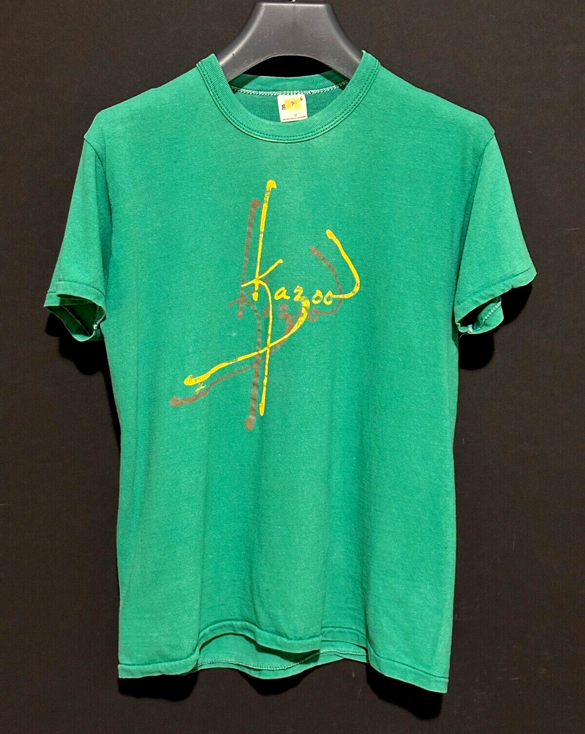 80s Post Modern Graphic Kazoo green vintage t-shirt