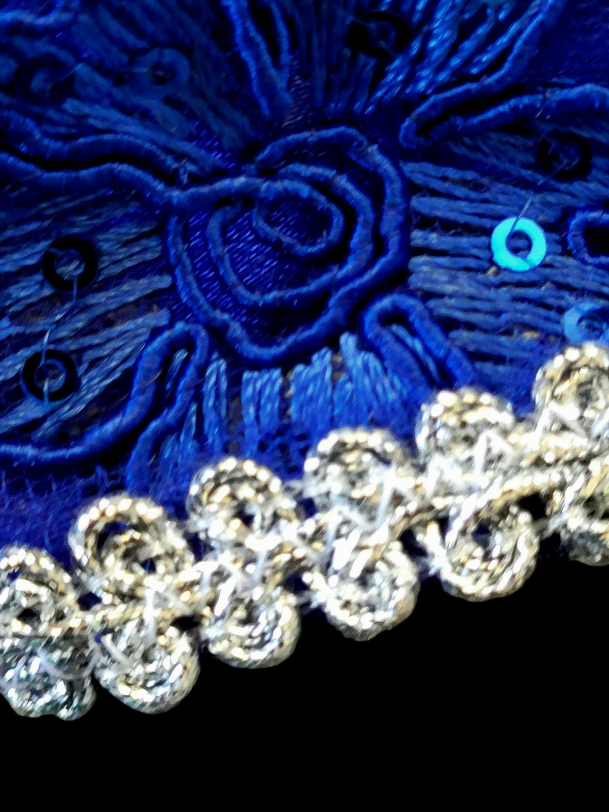 Amazing Broadway Theatre Cabaret Ruffled Showgirl Flamenco Style Skirt.