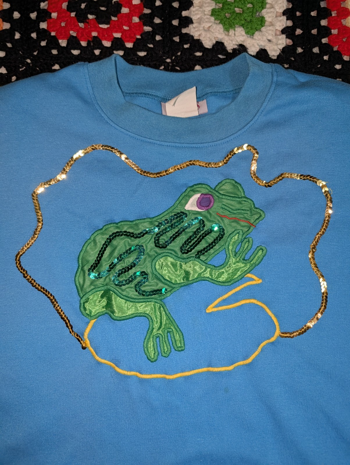Vintage Frog Shirt Southern Stitches and More Women’s Size 2X