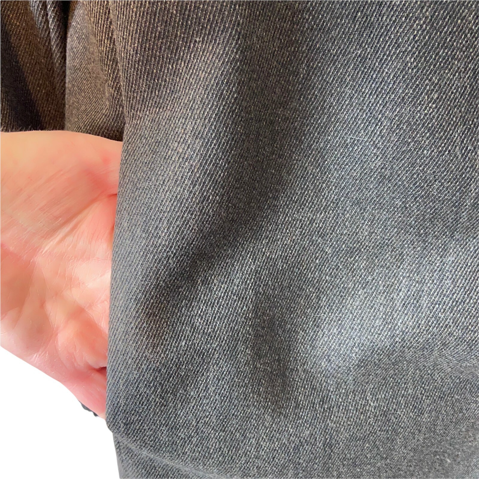Criscione Blazer Women SZ M 1980s Wool Statement Secretary Gray Annie Potts