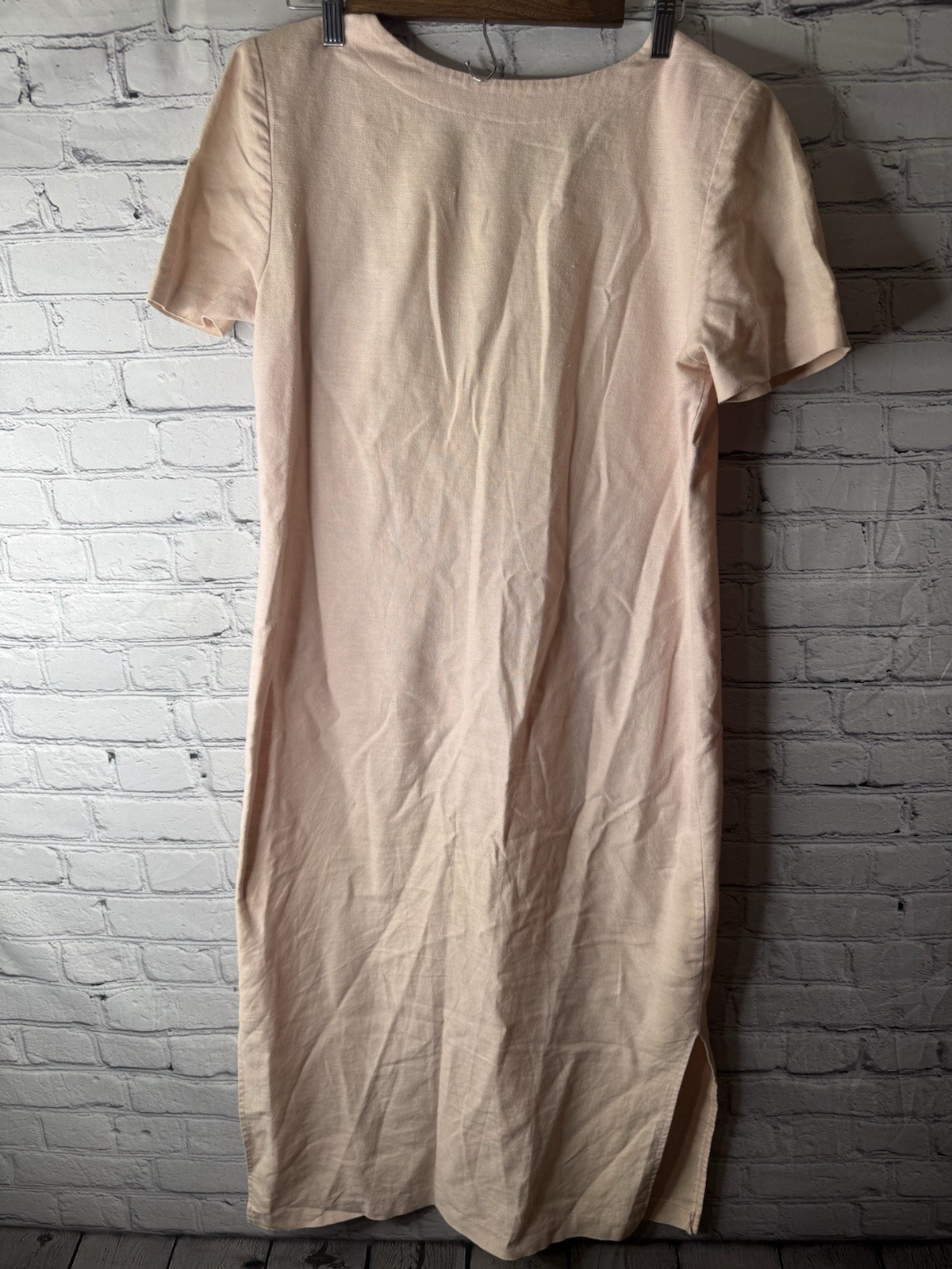 Tradwife Prairie Vintage Miss Dorby 2 Piece Dress Set Size 12 Linen