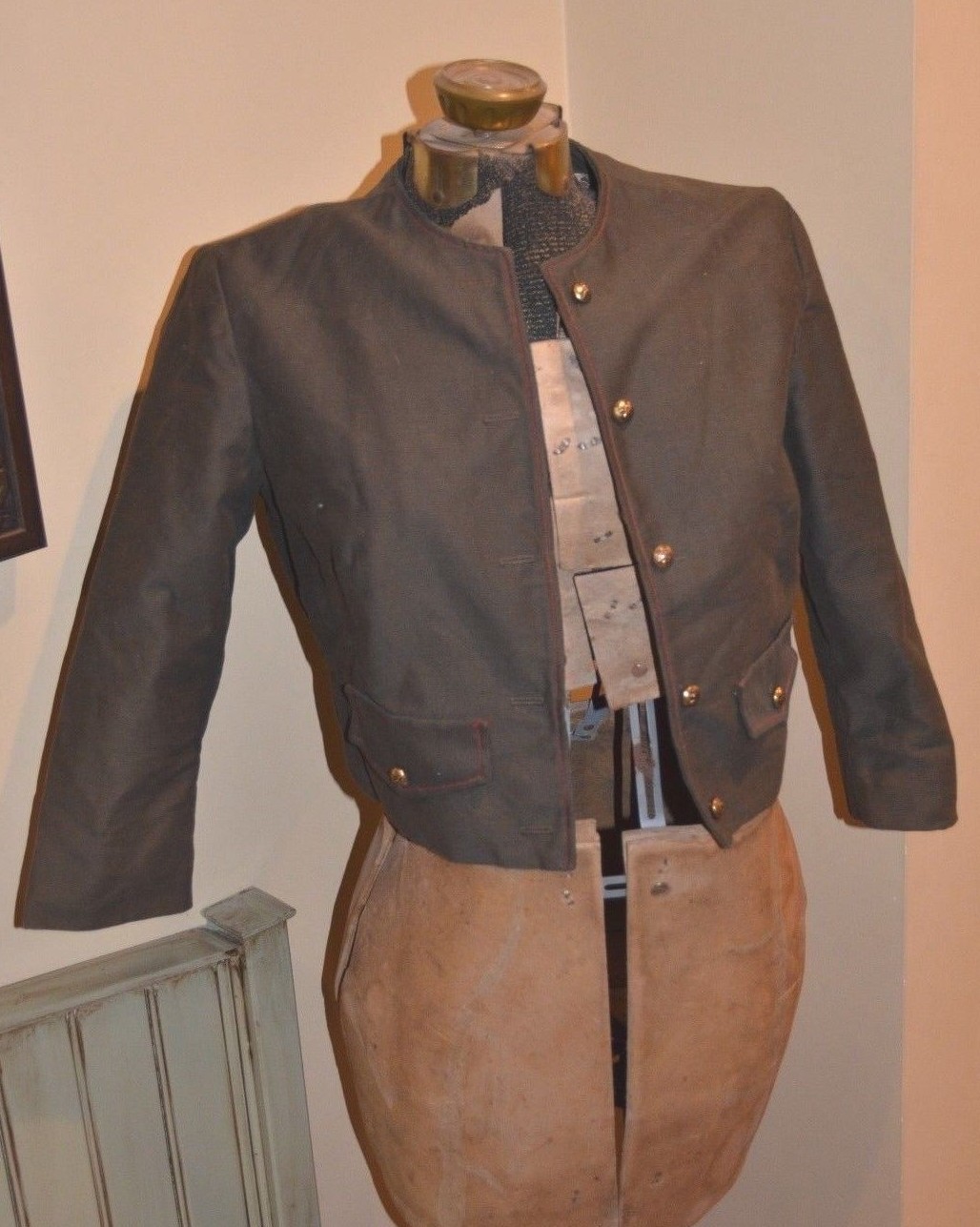 Reid & Reid Designer Fitted Cropped Jacket Vintage 1950’s Sportswear Faye Robin