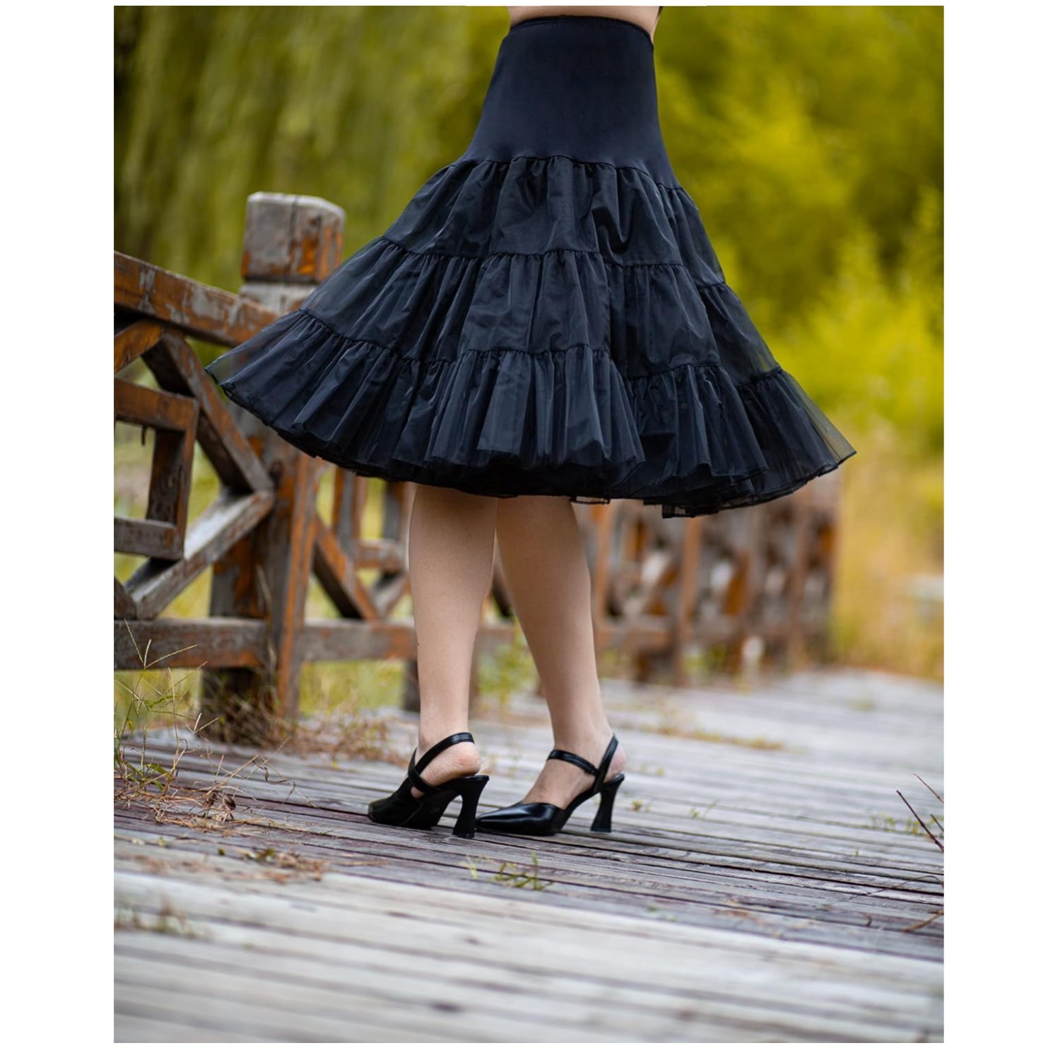 2-Layer Tulle Petticoat – Perfect for Rockabilly Dresses
