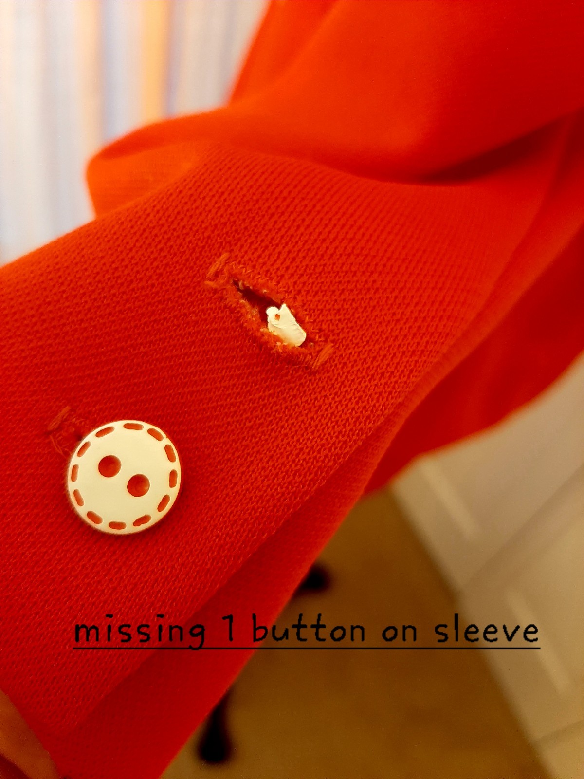 Red Vintage Jacket and Pants Casual Set for Women