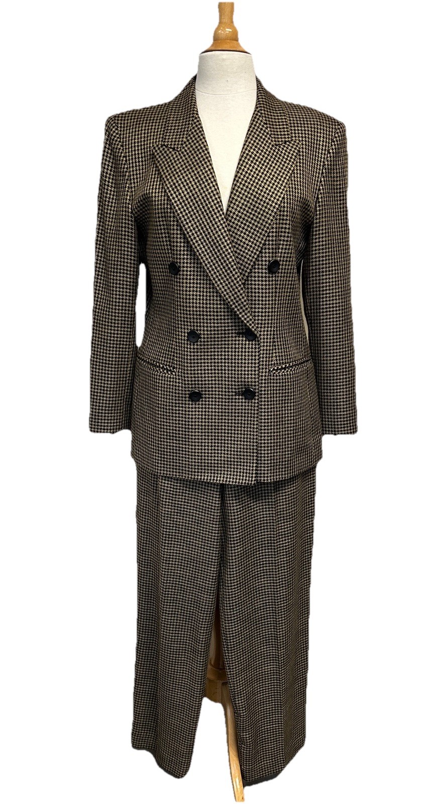 Vtg Pendleton Wool Blend 3-Pc Women’s Suit Blazer, Skirt, Pants Sz-8/6