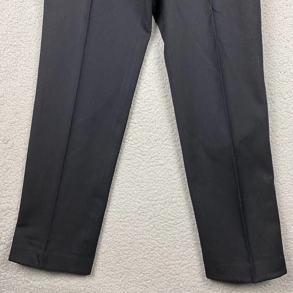 Pendleton Virgin Wool Pants Black Size 10 (29×32) lined Vintage 1980s FLAWS READ