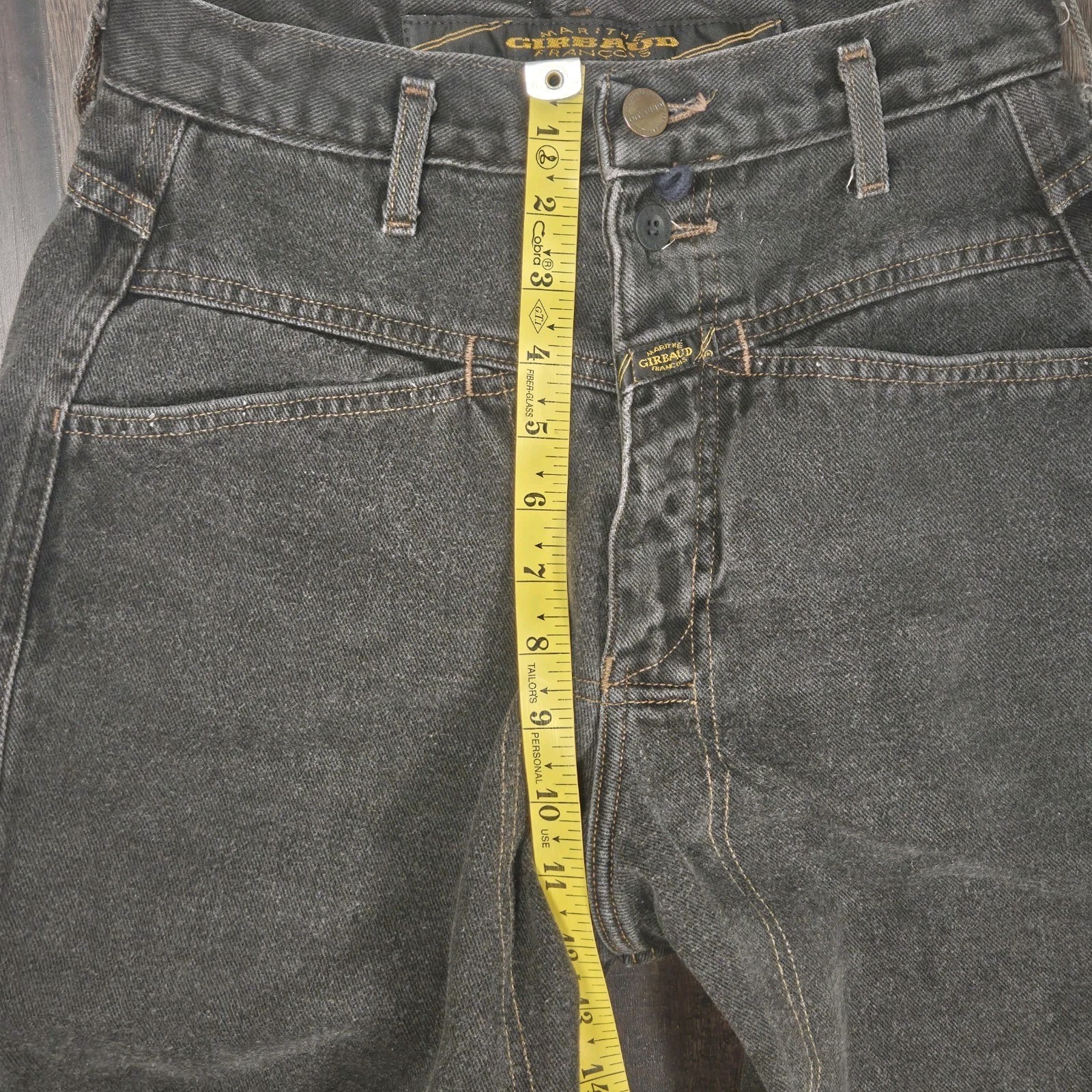 VTG 90s Marithe Francois Girbaud Jean Shorts Womens 5/6 (25×10) Streetwear Jorts