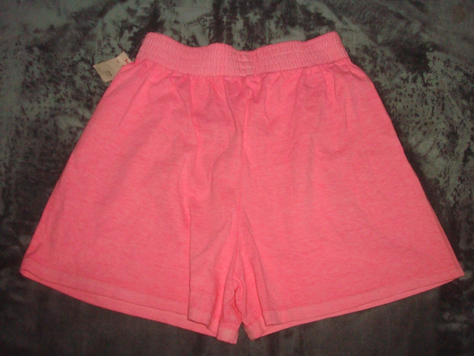 VTG 80s ITALIAN CLUB PINK SWEAT SHORTS ARGE 90s FITNESS GYM BEACH WORKOUT USA