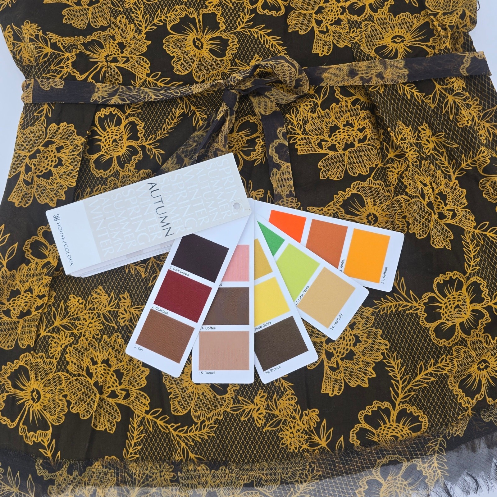 Y2K Cruel Girl Western Boho Floral Lace Print Sleeveless Tunic Top Brown Gold M